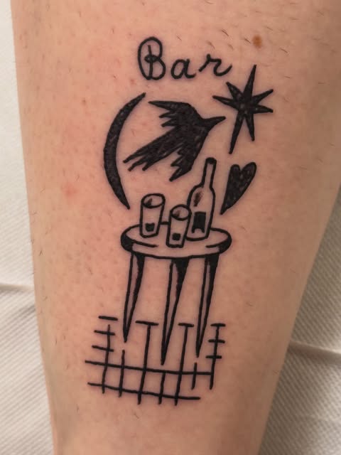 Tatuaggio fine line